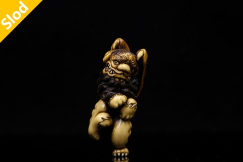 蝎狮根付（至水）