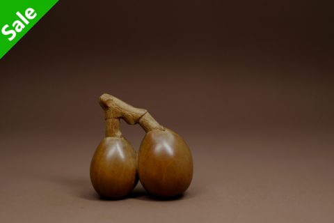 枇杷 根付（紫苑）