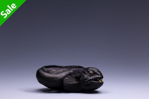 狼鱼 根付（狛）