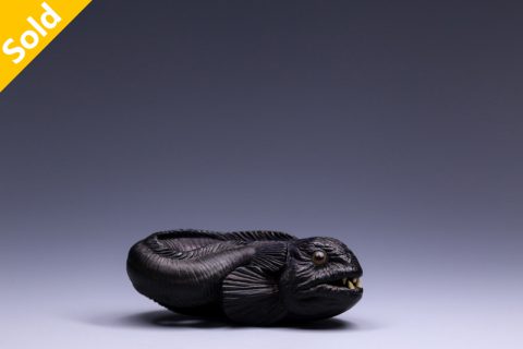 狼鱼 根付（狛）