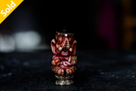 象神 根付（子竹）