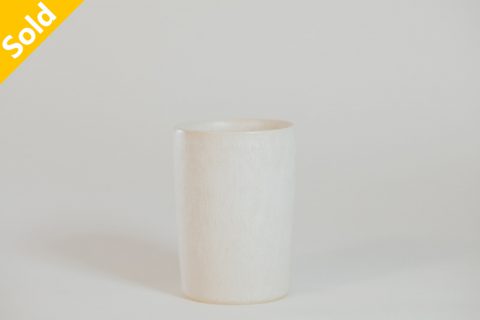 白釉直杯（佐野元春）