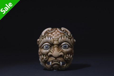 鬼面 根付（阿列克）