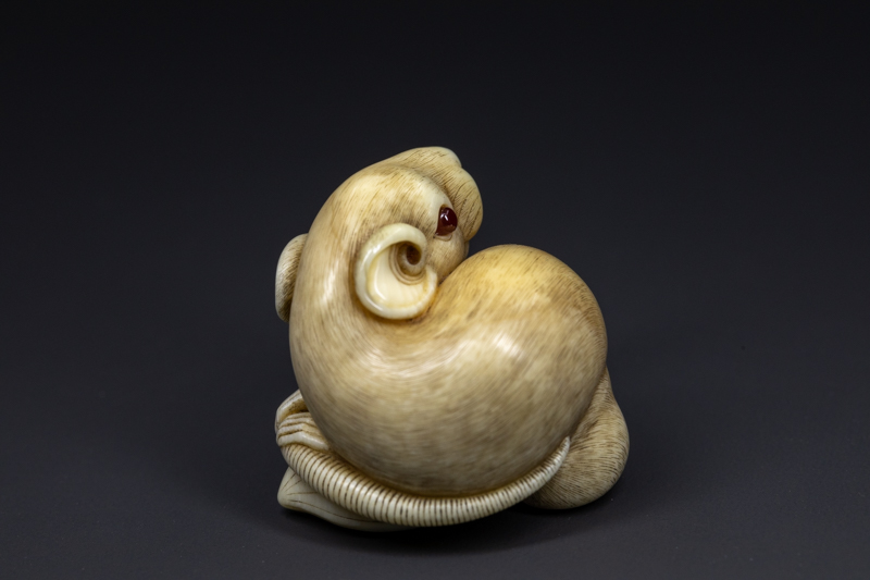 鼠 根付（乌彭斯基）