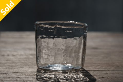 锤纹玻璃杯 小（鸟山高史）