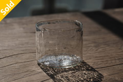 锤纹玻璃杯 大（鸟山高史）