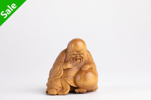寿星 根付（辰午）