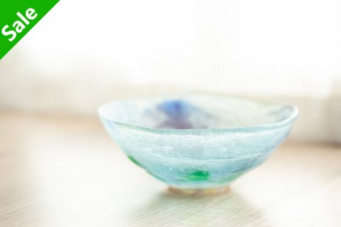 玻璃 抹茶碗（铃木滋子）N22A246