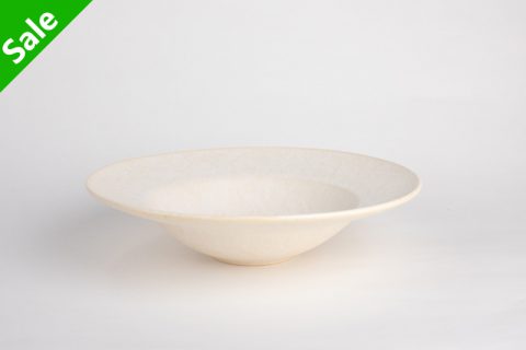 黄白釉轮缘钵（佐野元春）N22A197