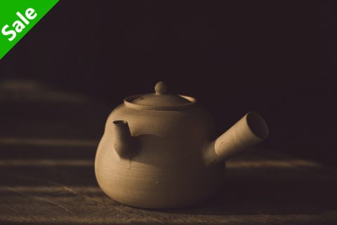 白泥侧把壶 砂铫（江雄伟）