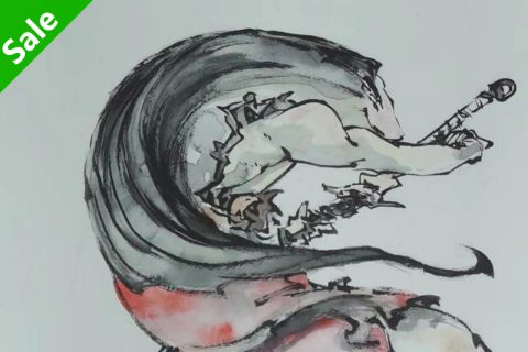 侠客行-侠 手绘原画（沈鑫）