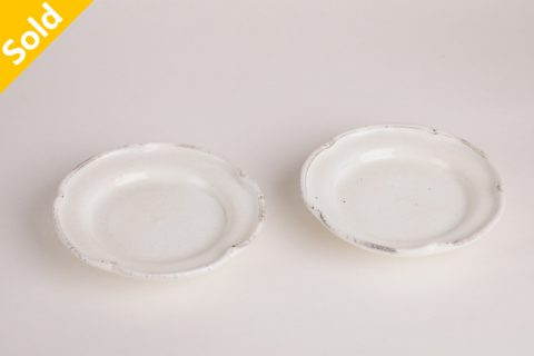 粉引 花形豆皿（小山乃文彦）N22B004