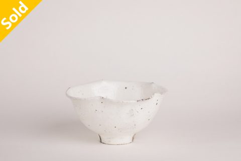 粉引 梅口小钵（小山乃文彦）N22B007