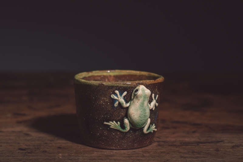蛙矮猪口杯（蛙庵）N23B061