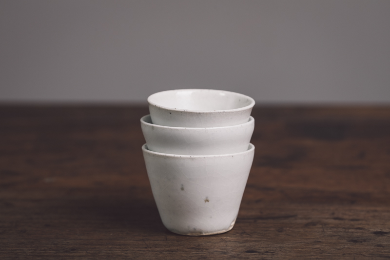 中国茶器杯 白瓷（村木雄儿）N23B025