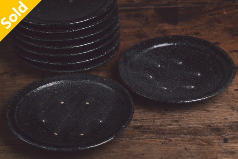 黑釉圆盘 S 壶承（八田亨）N23B010