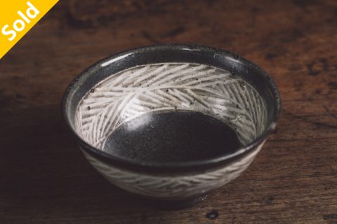 黑三岛小碗（村木雄儿）N23B026