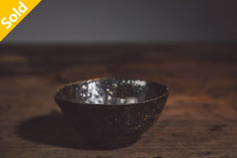 铁釉 酒杯 茶杯（芳贺龙一）N22B60