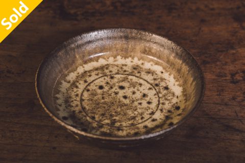 壶承 小皿 熔岩（灼阅）N23B95