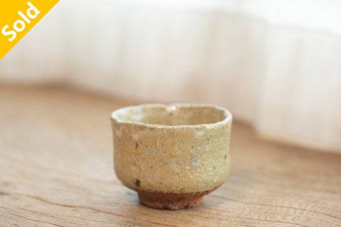藁灰釉 酒吞（鹤野启司）N23B239