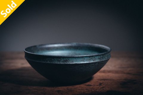 地之器 缘立钵 绿青（涉谷英一）N22A274