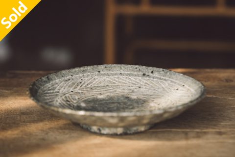 白三岛5.5寸皿（八田亨）N23B281