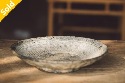 白三岛6.5寸皿（八田亨）N23B282