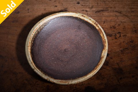 刷毛目6寸皿（尾形アツシ）N23B317