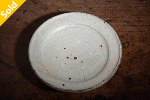 粉引7寸皿（山田隆太郎）N23B315
