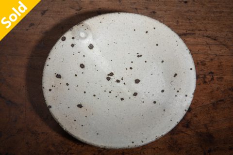 粉引7寸平钵（山田隆太郎）N23B313