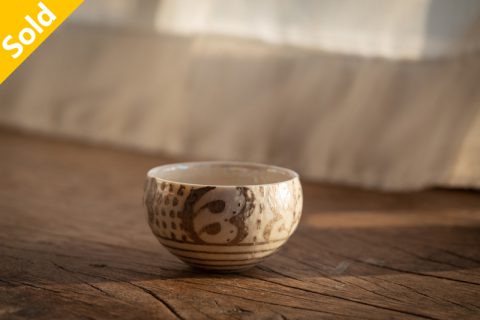 银彩叶猪口（高桥朋子）N23B447
