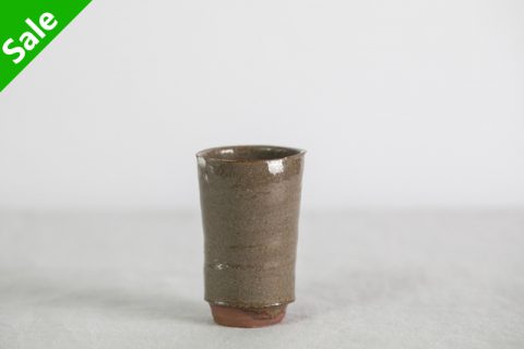 灰釉酒吞 茶杯（寒川义雄）N24B073