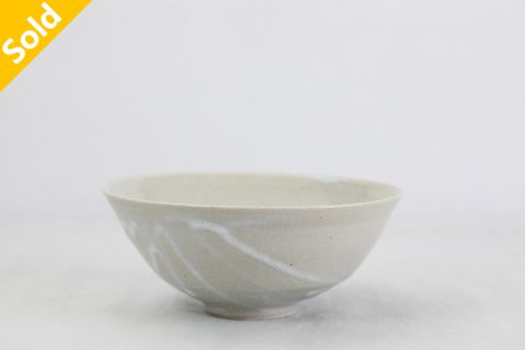 白唐津藁灰釉碗钵（寒川义雄）N24B074
