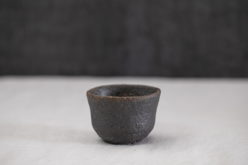 黑釉酒吞 茶杯（鹤野启司）N24B124