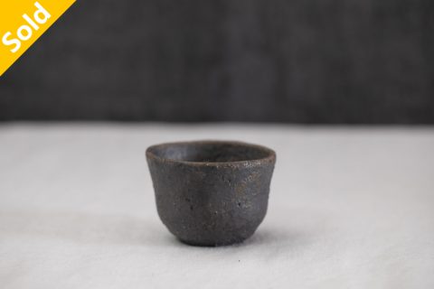 黑釉酒吞 茶杯（鹤野启司）N24B124
