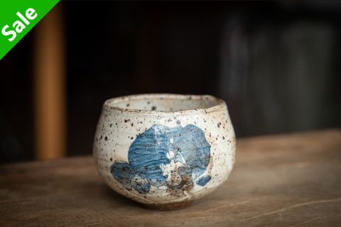 陶仙 粉引 茶碗酒杯（池田省吾）N24B112