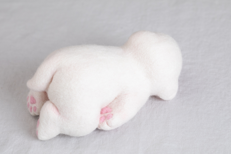 睡觉的幼犬 毛毡置物（川崎美波）N24B177