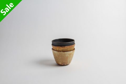 猪口杯 白/黄/黑（小林雄一）N24B156_8