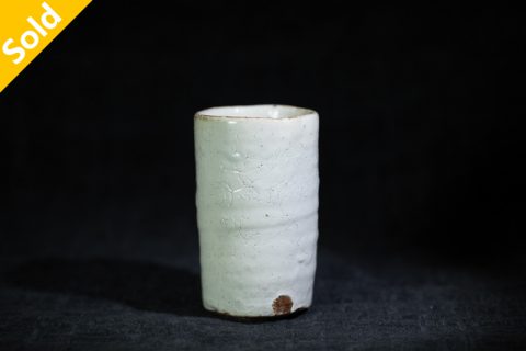 白化妆筒杯（芳贺龙一）N24B288