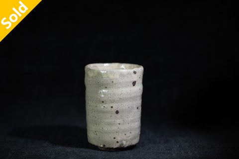 白化妆筒杯（芳贺龙一）N24B288