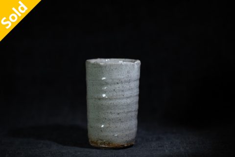 白化妆筒杯（芳贺龙一）N24B288