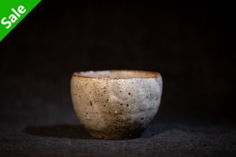 灰粉引 茶杯（马渡新平）N24B223