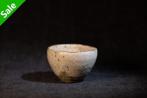 白粉引 猪口杯 小/大（马渡新平）N24B234_8