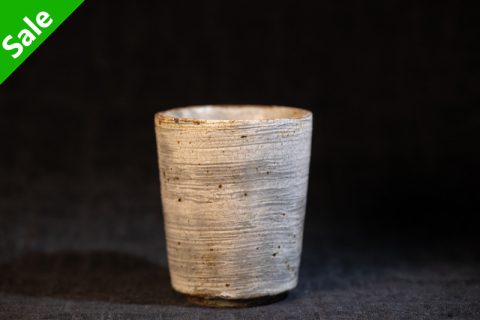 白刷毛纹 筒杯（马渡新平）N24B244
