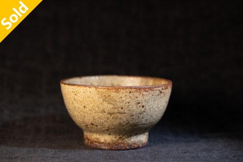 黄粉引 高台碗4寸（马渡新平）N24B245
