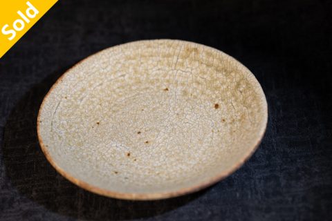 黄粉引 5寸皿/盘（马渡新平）N24B250_65