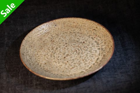 黄粉引 7寸皿/盘（马渡新平）N24B254