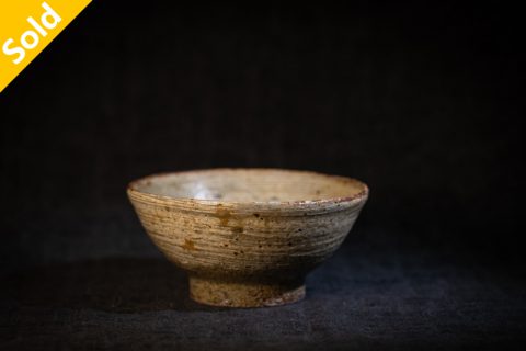 黄刷毛纹 4寸碗（马渡新平）N24B260