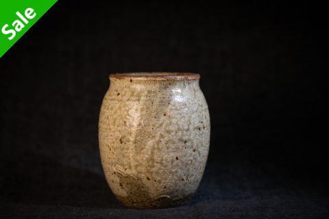 黄粉引 广口花器（马渡新平）N24B266