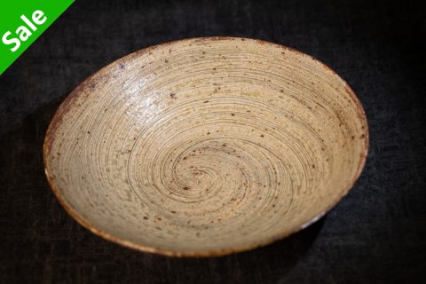 黄刷毛纹 钵 8寸（马渡新平）N24B270